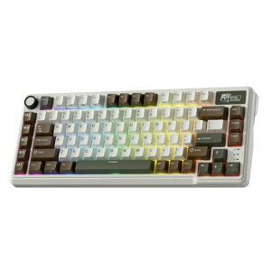 RK ROYAL KLUDGE L75 ���C�����X�K�X�P�b�gRGB���J�j�J���Q�[�~���O�L�[�{�[�h �m�u�t���AUS QWERTY ���C�A�E�g