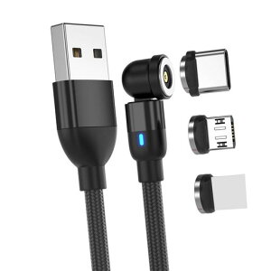 }Olbg[dP[u3in1USBP[u}[d360x+180x]ΎChoE}CNUSBType-CRlN^^CvcMicroUSBCable(0.5m)