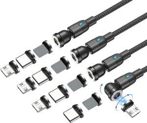 }Olbg-[dP[u3A}[d+f[^ʐM0.5M+0.5M+0.5M+0.5MType-C-[dP[u[dR[h4{Zbg540x]Type-C+USB-BЎ葀0.5m*4