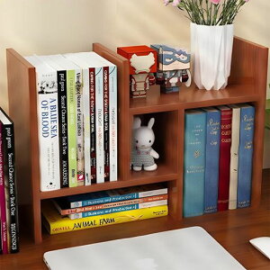 デスク上置き棚置き棚本棚卓上組み合わせ自由伸縮本立てラック木製収納デスク上ラック卓上棚机上小物入れおしゃれ耐水性耐久性高耐荷重取り付け簡単絵本棚収納棚