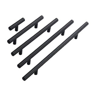 食器棚ドア取手6個セットドア取っ手T字型引き出し持ち手グリップファッションデザイン家庭装飾プルハンドルタンス引き出し部品ネジ付き