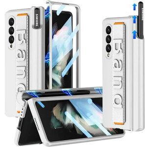 NINKI�K��Galaxy Z Fold 3�P�[�X [SC-55B|SCG11] �i�[�����X�g�o���h S�y�����[ �܂��ݎ� PC+�e�̓i�C�������U�[ �X�N���b�`�ی� �q���W�ی� �Ռ��ی� ���C�����X�[�d�Ή� �T���X�� �M�����N�V�[ �c