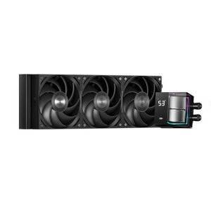 PCCOOLERCPSDS360AIO�t��CPU�N�[���[360mm���W�G�[�^�[LCD���j�^�[�t���É��t�@��3��ARGB���C�e�B���O�Ή�IntelLGA1700/1851/20XX&AMDAM4/AM5�Ή���