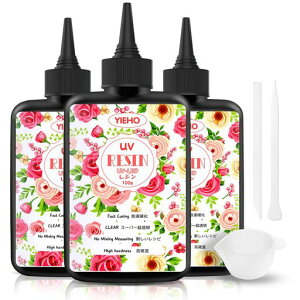 YIEHOUVWte-300gNX^󓧖ōdUVWtd-WSҌResinUV/LEDΉDIYnhChWG[WG[HƗpA[g[N