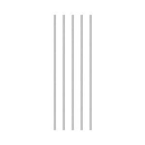Rebower304XeX|̎~_[htgp`eVtgDIYNtg͌^s@͌^D͌^ԂɓKp]2.5mmx100mmVo[g[5