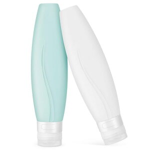 NIYANGLE�g���x���{�g��2�Z�b�g�l�ߑւ��{�g���V���R����180ml(6.3oz)��e�ʘR��h�~�V�����v�[�{�g���g�ѕ֗��������e�헷�s�o���W���A�E�g�h�A�{�f�B�\�[�v�R���f�B�V���i�[