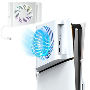 PS5 Slim�p��p�t�@���y�V�o��-�������x���o�zLwuckbarrt PS5�X�����p ��p �������x���o 3���������\ �����I�ȗ�p�V�X�e�� LED���C�g�t�� USB2.0*2 �T�C�h�t�F�C�X�v���[�g��p�t�@�� USB�|�[�c
