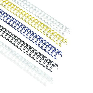 RAYSOONERWR-9.5ダブル鉄リング34穴1/3ピッチリング直径:9.5mm製本用マルチカラーリング100本/箱