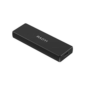 RAOYI �O�t��SSD 1TB USB3.1 Gen2 �~�jSSD �|�[�^�u��SSD �]�����x550MB/�b(�ő�) Type-C�ɑΉ� PS4/���b�v�g�b�v/X-box�ɓK�p ������ �ϏՌ� �h�H ��