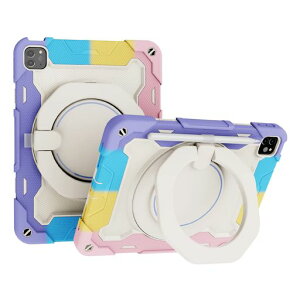 ?�u�� iPad Air 13�C���`(M3 2025/M2 2024)/iPad Pro 12.9 ��6/5/4/3���� �P�[�X �ϏՌ� ���V�����_�[�t�� 360°��] �X�^���h �y�� ���[ �V���R�� �n�[�h �h�o ���킢�� �A�C�p�b�h�J�o�[ �L�b�Y