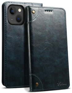 JCGOOD iPhone 13 �P�[�X �蒠�^ �J�[�h���[ �A�C�t�H��13 �J�o�[ �蒠 �X�^���h�@�\ �}�O�l�b�g�� �{�v ���U�[ ���z�^ �g�уX�}�z�P�[�X�y�� ���^ �h�o �ϏՌ��ی� ���C�����X�[�d�Ή� �A�C�z�c