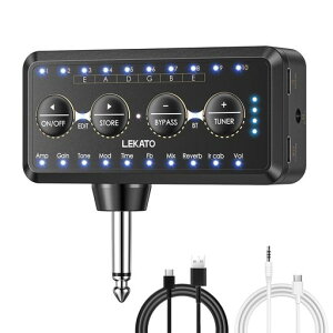 �M�^�[�w�b�h�t�H���A���v Bluetooth�~�j�v���O 10�̃A���v���f�� �`���[�i�[�t�� �G�t�F�N�g�t�� LEKATO �C�����C�}���`�G�t�F�N�g�f�B���C���o�[�u�R�[���X�I�[�o�[�h���C�u �[�d�� �G�c