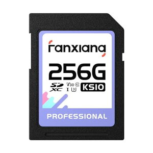 Fanxiang 256GB SD �J�[�h �ő�Ǐo���x95MB/s UHS-I U3 V30 SDXC Class10 microSD �J�[�h ���ϋv �������J�[�h Full HD & 4K UHD �r�f�I ���[�J�[ �Ή�