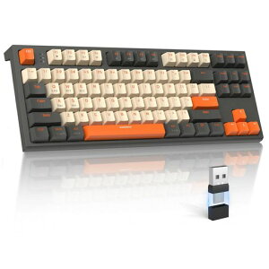 ZIYOULANGM88RpNgCXJjJL[{[hBluetoothfA[h2.4GHzType-C/USB-AϊA_v^t87L[80%CAEgzbgXbvΉKXPbg\Ԏ