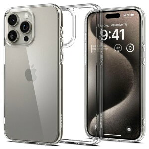Spigen�y�n��18�N�̋Z�p�́ziPhone15ProMax�P�[�X�N���A�X�g���b�v�z�[���ČRMIL�K�i�E���g���E�n�C�u���b�hACS06565(�N���X�^���E�N���A)