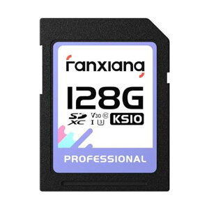 FanxiangSD�J�[�h128GB�ő�Ǐo���x95MB/sUHS-IU3V30SDXCClass10microSD�J�[�h���ϋv�������J�[�hFullHD&4KUHD�r�f�I���[�J�[�Ή�
