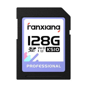 FanxiangSD�J�[�h128GB�ő�Ǐo���x95MB/sUHS-IU3V30SDXCClass10microSD�J�[�h���ϋv�������J�[�hFullHD&4KUHD�r�f�I���[�J�[�Ή�
