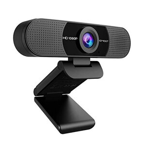 WEB�J���� EMEET C960 �E�F�u�J���� HD1080P 200����f 90°�L�p ���C�h�T�C�Y�Ή� �����}�C�N skype��c�p EMEETLINK���p�\ 1/4�C���`�O�r�� Windows10/11 Mac OS 10.14�y�шȏ�