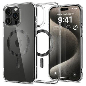 Spigen�y�n��18�N�̋Z�p�́ziPhone15ProMax�P�[�X�N���AMagSafe�Ή��ČRMIL�K�i�E���g���E�n�C�u���b�h�E�}�O�t�B�b�gACS06578(�J�[�{���E�t�@�C�o�[)