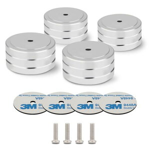 Monosaudio4Pcs�A���~�j�E�����X�s�[�J�[���񂵂��[���[200kg�d���ς��銊��~�߃����O�t���I�[�f�B�I��������U���h�~3M���ʃe�[�v�E�l�W�~�ߗ��Ή��X�s�[�J�[�A�z�[���V�A�^�[�AAV���V�c