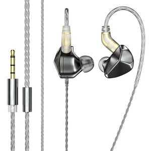 Yinyoo�C�����jBLONBL07�C���z���L�����؃C���z���V���O��DD�J�i���^�C���z��HIFI3.5mm���j�^�[�C���t�H��2pin-C�C���z���d�ቹ�E�������P�[�u���\(�}�C�N�����A�K�����^��)