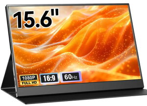 Laptomo���o�C�����j�^�[15.6�C���`1920x1080FHD�|�[�^�u���f�B�X�v���C���^�T�u���j�^�[�y�ʃ��o�C���f�B�X�v���C�����IPS�p�l��PC���j�^�}�O�l�b�g�ی�J�o�[�t��HDR���[�h�Ή��X�s�[�J�[�c