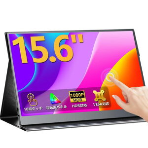 EVICIVoCj^[^b`pl15.6C`FHD1080PIPSplyʔ^^уj^[VESAΉیJo[USBType-C/MiniHDMI|[g^ubg/Win/PCȂǑΉݑΖ