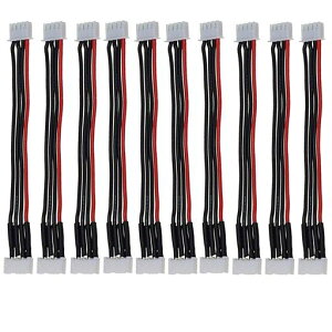 Yiqigou 10�{ 15cm JST-XH 2S 3S 4S 5S 6S�o�����X�v���O�I�X�o�X�o�[�������C���[�P�[�u��JST-XH 3S �R�l�N�^�A�_�v�^���C���[ �o�����X���[�h�����P�[�u���R�[�h for RC���`�E���d�r (3S)
