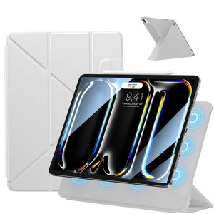 SANDUODD iPad Pro 12.9�C���` �P�[�X ��6/5/4����(2022/2021/2020)�p iPad Air 13�C���` �P�[�X M2 2024�ʗp ���u&�c�u �p�x�����\ �O�p�`�X�^���h ���̓}�O�l�b�g�z�� Pencil�Ή� �ɔ�
