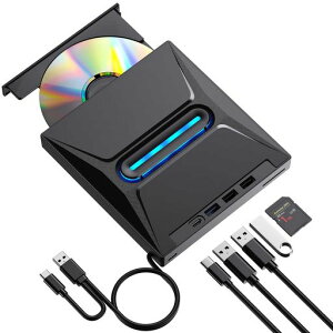 CYMUMCD/DVDhCuOtA6-IN-1Type-C/USB3.0A|[^uCD/DVDR[_[ASDXbg&3USB|[gځAPCCDhCuOt