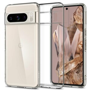 SpigenGooglePixel8Pro�P�[�X�N���ATPU�o���p�[�P�[�X2�d�\���ČRMIL�K�i�擾�ϏՌ����菝�h�~���΂ݖ������C�����X�[�d�Ή��E���g���E�n�C�u���b�hACS06315(�N���X�^���E�N���A)