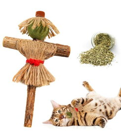 HOLYCAT猫噛むおもちゃまたたび歯磨きマタタビ棒歯ぎしり棒またたび天然木麻縄天然安全噛むスティック頑丈なおもちゃ一人遊び鈴付き羽のおもちゃ歯のクリーニング無毒肥満解消運動不…