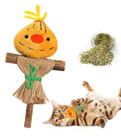 HOLYCAT猫噛むおもちゃまたたび歯磨きマタタビ棒歯ぎしり棒またたび天然木麻縄天然安全噛むスティック頑丈なおもちゃ一人遊び鈴付き羽のおもちゃ歯のクリーニング無毒肥満解消運動不…