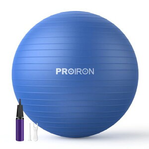 PROIRON�o�����X�{�[���΂�񂷂ځ[��55cm65cm75cm(3�F)�����W���{�[���t�B�b�g�l�X�{�[���A���`�o�[�X�g�ω׏d300kg�n���h�|���v�t(�u���[75cm/L)