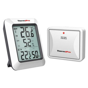 ThermoPro�T�[���v�����x�v�����x�v���C�����X���O�������x�v�ō��Œቷ���x�l�\�������xLCD��t����ʒu���|�����p�^�C�v�}�O�l�b�g�tTP-60S