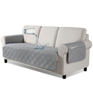 TAOCOCOソファカバー防水撥水背もたれなしソファーシート犬猫対策毛髪不粘着滑り止め1人2人3人掛け肘付き替えソファカバー防塵汚れ防止傷防止爪とぎ防止マルチカバー四季適用撥水加工…