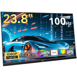 oCj^[23.8C`KenowatHD1920x1080IPSt򎩗^|[^ufBXvC100HzʃQ[~Oj^[100%sRGBFreeSync178°S씖^yUSBType-C