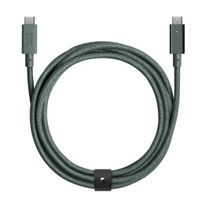 NativeUnion[�l�C�e�B�u���j�I��]Type-CBeltCablePro-240WUSBType-C~Type-C2.4m���U�[�X�g���b�v�t�������͏[�d�P�[�u��iPhone1616ProMaxMacBook