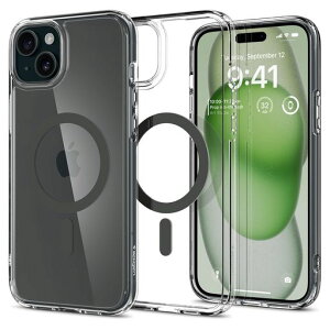 Spigen�y�n��18�N�̋Z�p�́ziPhone15Plus�P�[�X�N���AMagSafe�Ή��ČRMIL�K�i�E���g���E�n�C�u���b�h�E�}�O�t�B�b�gACS06662(�O���t�@�C�g)