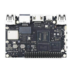 Khadas VIM3L SBC �V���O���{�[�h�R���s���[�^ HTPC���� �z�[���V�A�^�[PC Amlogic S905D3 12nm�v���Z�X��M�ƍ������̂��߂� 2GB 1608MHz LPDDR 4RAM Android9.0 �}�U�[�{�[�h