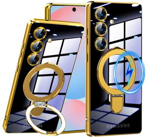 QOUNVYW�ɓK������GalaxyS24FE�p�̃P�[�X�N���A�����O�t��TPU�ϏՌ�Magnetic�Ή��X�g���b�v�z�[���t�������Y�t�B�����J���������Y�ی�B���X�^���h���b�L�o���p�[�X�^���h�@�\�����}�O�l�b�g�c