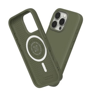 RHINOSHIELD[iPhone16Pro]SolidSuit�P�[�XMagSafe�Ή��ϏՌ��ČRMIL�K�i�Ռ��z�����w��h�~���^�y��SGS�F��-�V�[�E�B�[�h�O���[��