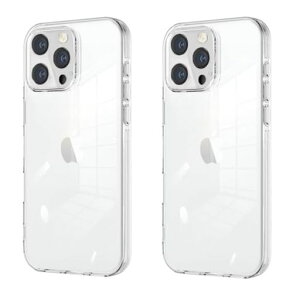 BonwFzin�y2���Z�b�g�z �K�p iPhone 16 Pro �N���A �P�[�X ���� �A�C�z�� 16 �v�� �X�}�z�P�[�X �A�C�t�H�� 16Pro �����J�o�[ TPU �\�t�g �J�o�[ CASE �y�� ���^ �y�� ���� �ϏՌ� �o���p�[ �N���A
