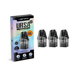 Lost Vape Ursa�yV3�zPOD �J�[�g���b�W 3����(2.5ml) URSA�V���[�Y�����p�|�b�h 3pcs (1.0��)