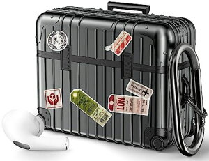 CAGOSforAirPodsProP[X(2022/2019)GA[|bcvJo[TPU+PCیP[XL[fUCJritCbNtLEDCgCX[dΉTPUfރLYh~