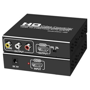 HDMItoR|WbgrfIRo[^[(HDMIERCA&HDMI)HDMIƃR|Wbg̓o1080P/720PΉAiOϊA_v^[戵t