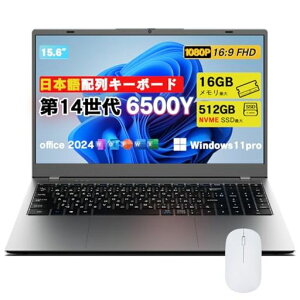 �y2026�V�o��zVETESA �m�[�g�p�\�R�� ��14���� 6500Y 16GB+512GB Nvme SSD office 2024���� Win11 Pro �m�[�gPC 15.6�C���` 1920x1080 IPS�t�� �J�����t�� �������M+�É�