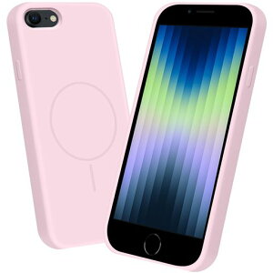 iPhoneSE3iPhoneSE2iPhone8iPhone7�P�[�XMagSafe�Ή��V���R���J�o�[�A�C�t�H��SE3�ϏՌ��X�}�z�P�[�X�ČRMIL�K�iPC�A�[�L�e�N�`���t�̃V���R�[���ی�P�[�X�����h�~�s���N4.7�C���`