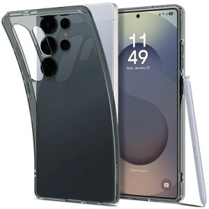 SpigenGalaxyS25Ultra�P�[�X�N���A�����^���y�ʕČRMIL�K�i�擾���L�b�h�E�N���X�^��ACS08949(�X�y�[�X�E�N���X�^��)