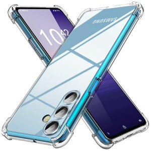 GalaxyA55用ケースクリアSC-53ESCG27用ケース薄型グラデーション色ケース軽量tpu耐衝撃スマホケース透明米軍MIL規格取得おしゃれ黄変防止防塵一体型人気ギャラクシーA55用携帯カバー透明
